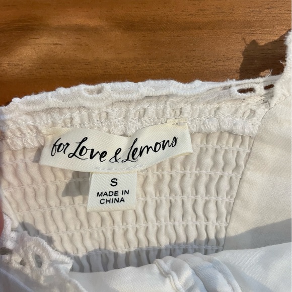 NWOT For Love & Lemons Kylie Top - Picture 4 of 5